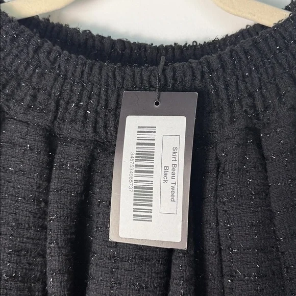 MARIELLE Skirt Beau Tweed Black - Picture 5 of 7